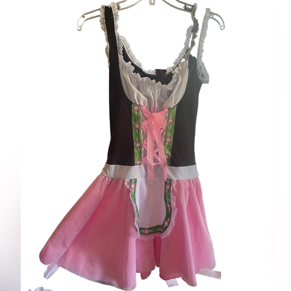Leg Avenue Beer garden maiden Halloween costume size s/m